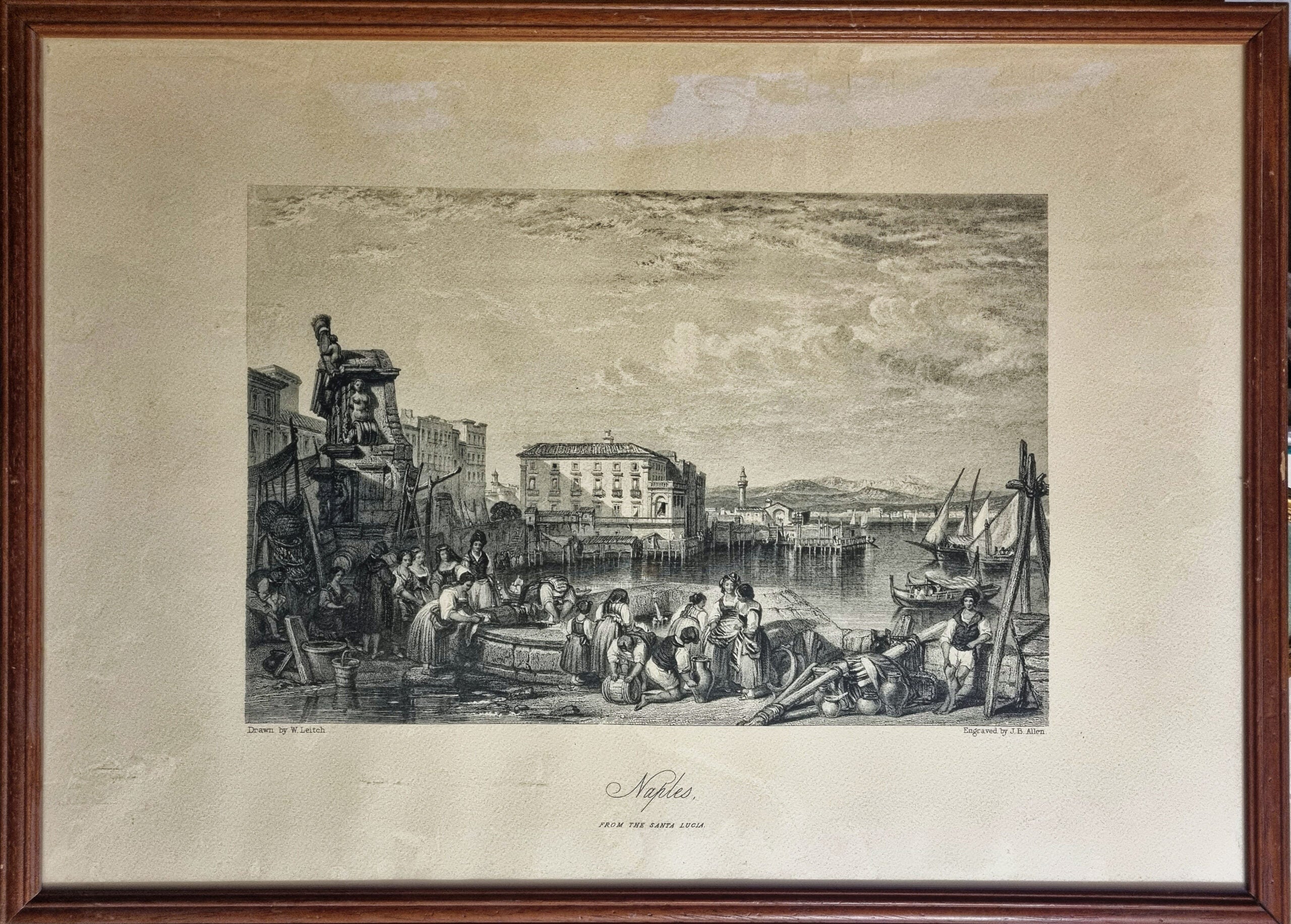 J. B. Allen - Naples from the Santa Lucia
