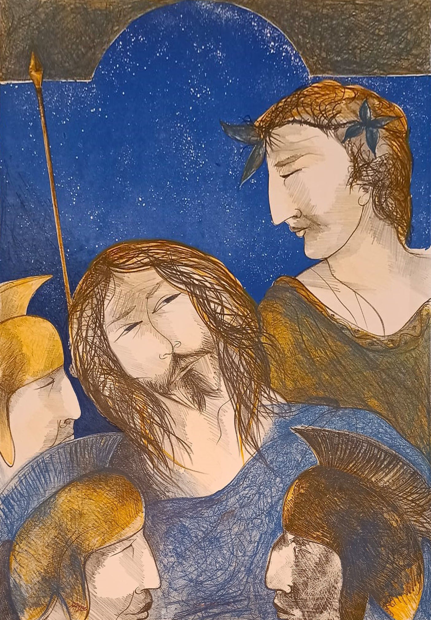 Antonio Nocera - Cristo y Poncio Pilato