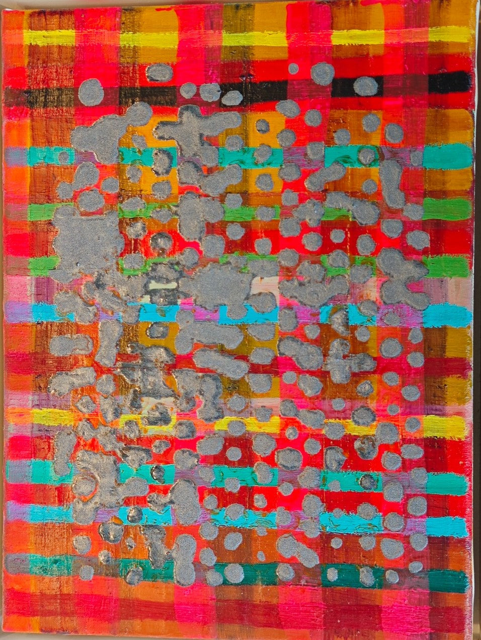 Massimo Kaufmann - Senza titolo (astratto) - Olio su tela