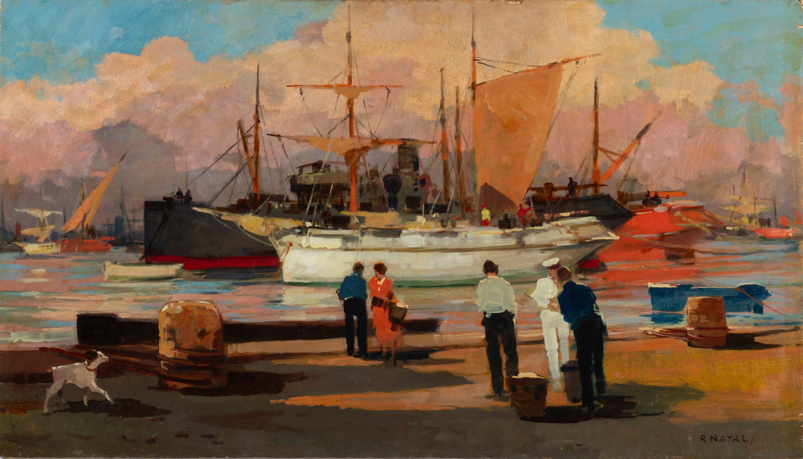 Renato Natali - Old Port of Livorno