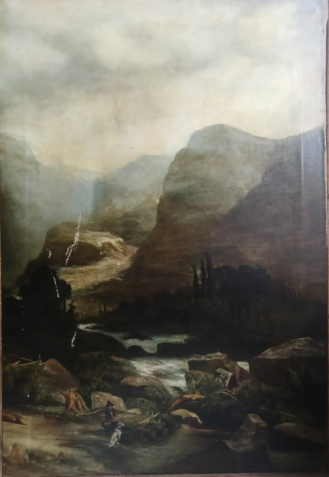 Autor desconocido - Sin título (Paisaje)