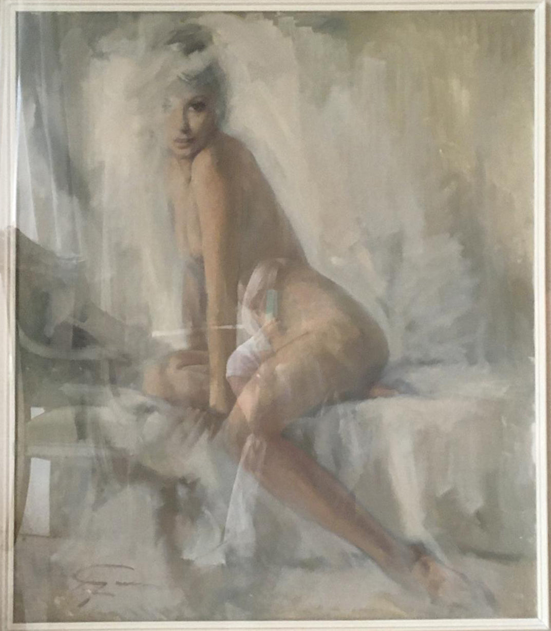 Gimmy Longhi - Nudo seduto