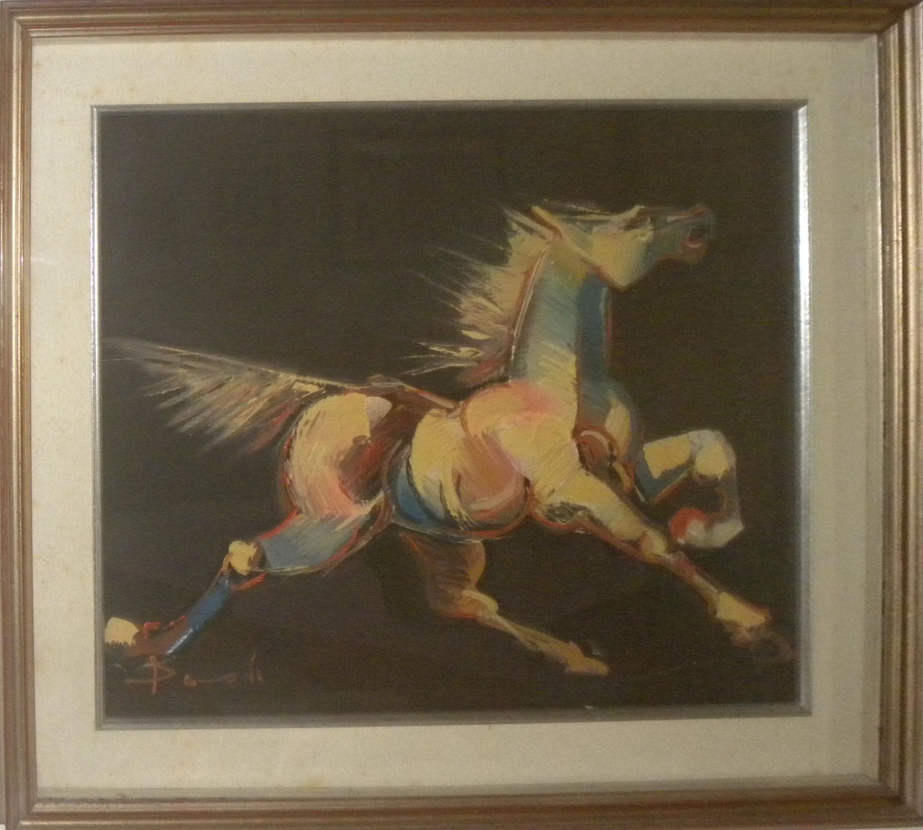 Orlando Donadi - Cavallo in corsa