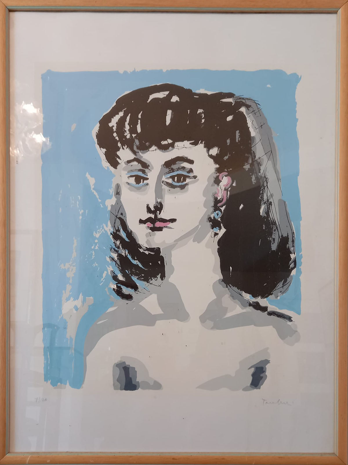 Orfeo Tamburi - Volto di Donna