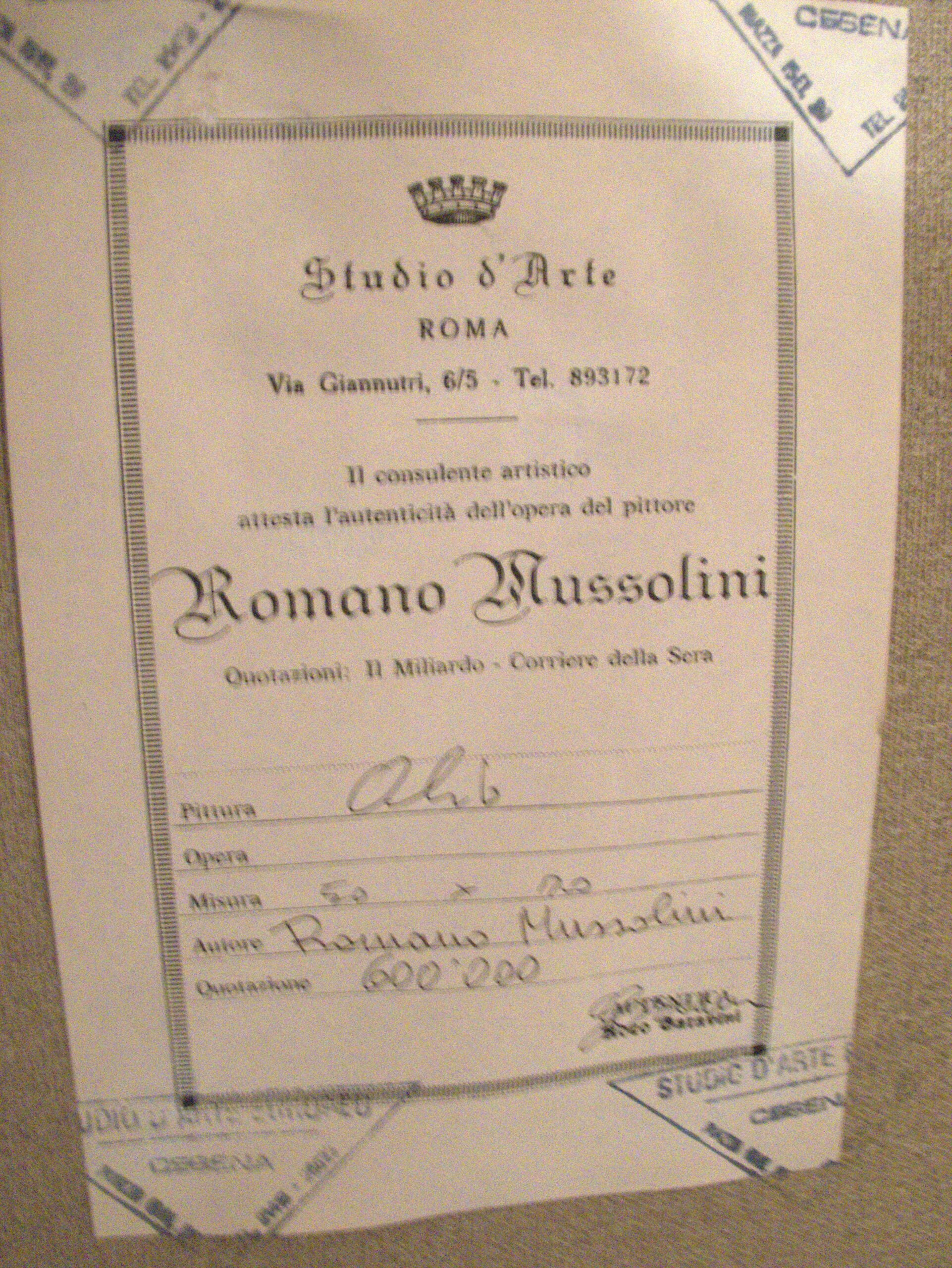 Romano Mussolini - Clown