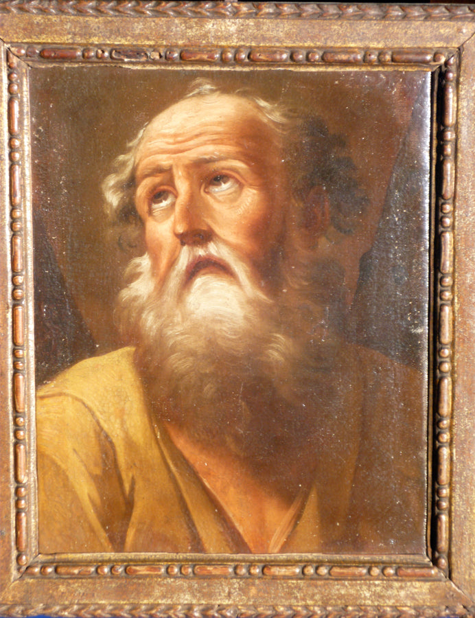 Maestro italiano del XVII secolo -Sant'Andrea Apostolo