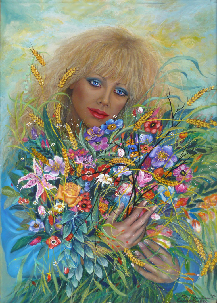 Carmen Crisafulli - La niña de las flores