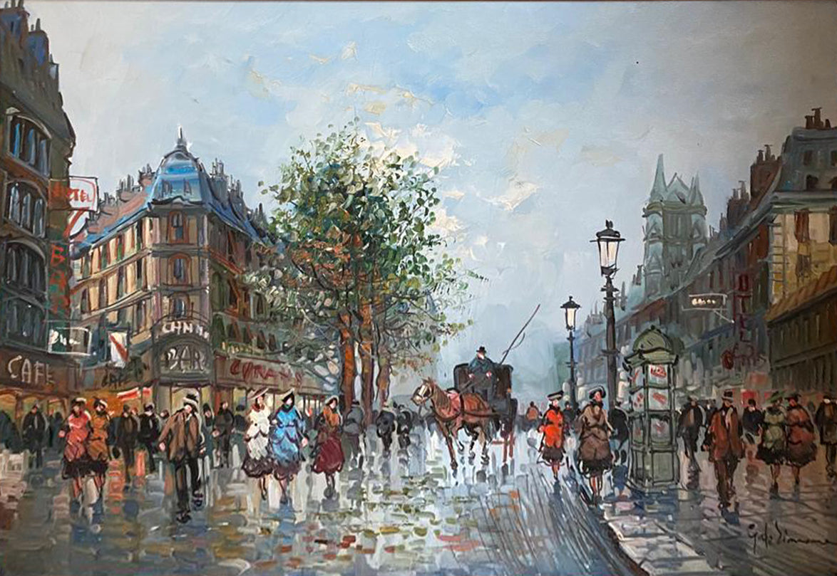 Giulio De Simone - View of Paris