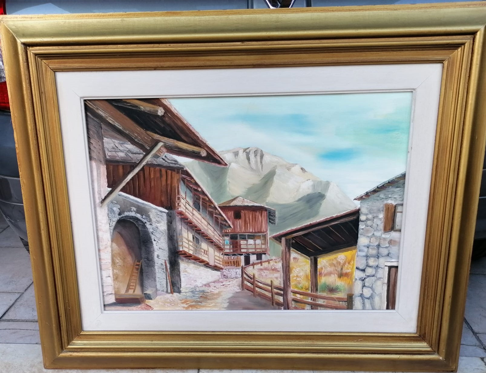 FRANCO BENASSI - PAESAGGIO MONTANO