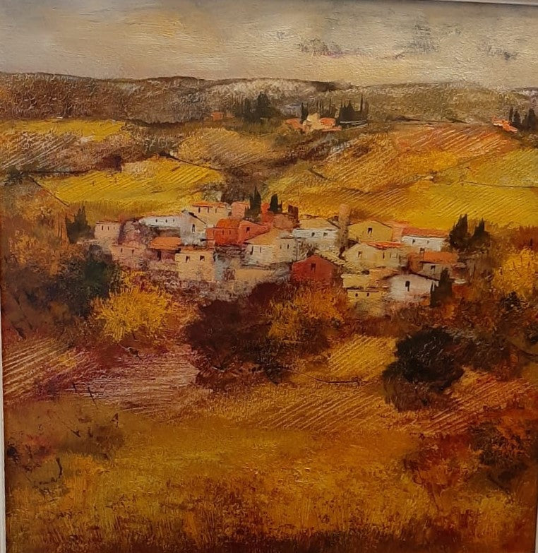 Luciano Pasquini - Senza titolo (paesaggio)