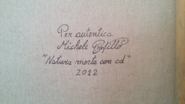 Michele Pontillo - Natura morta con CD
