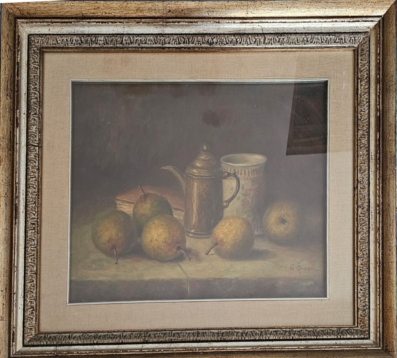 Giovanni Quaglia - Still Life with Pears