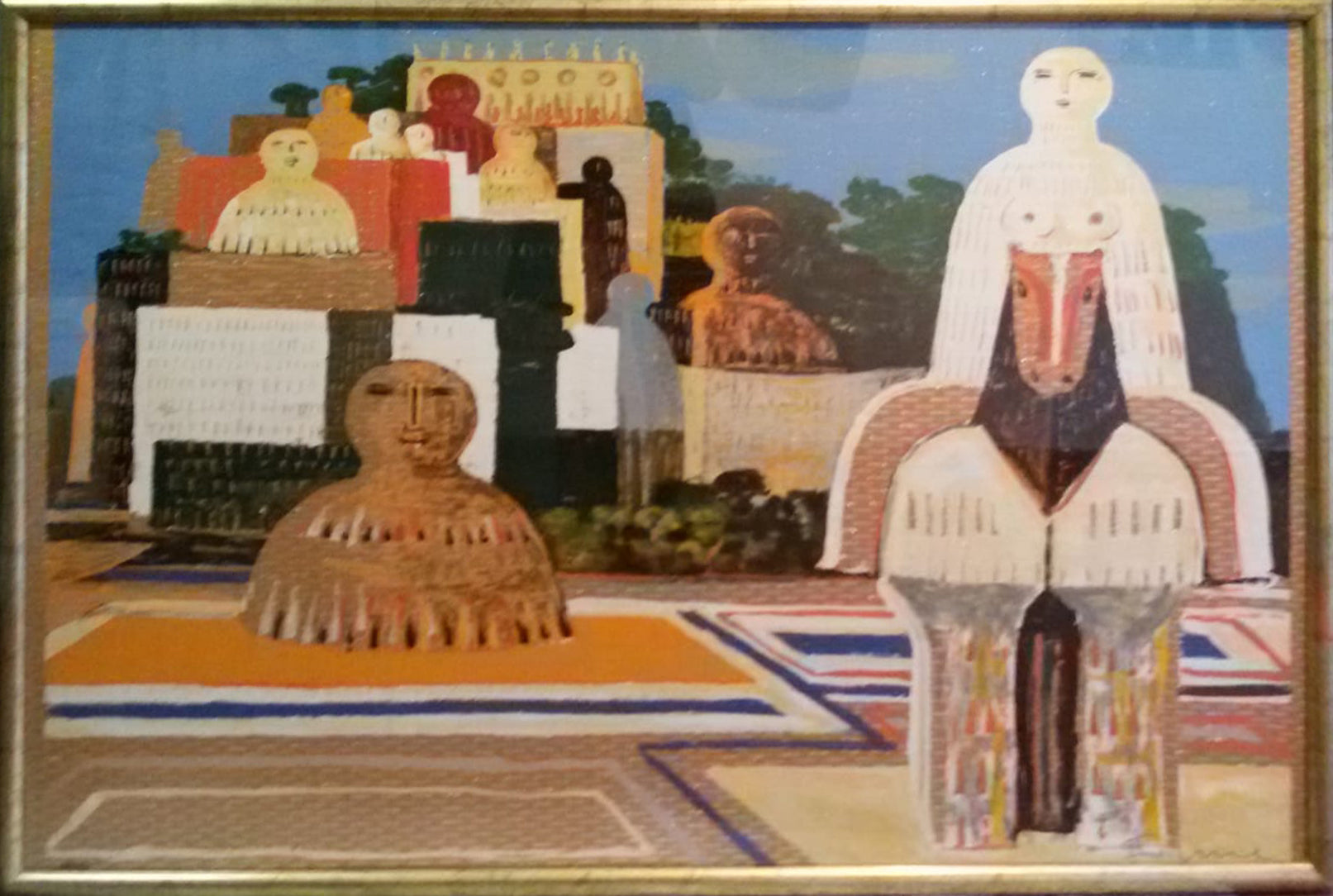 Salvatore Fiume - La terrazza delle statue