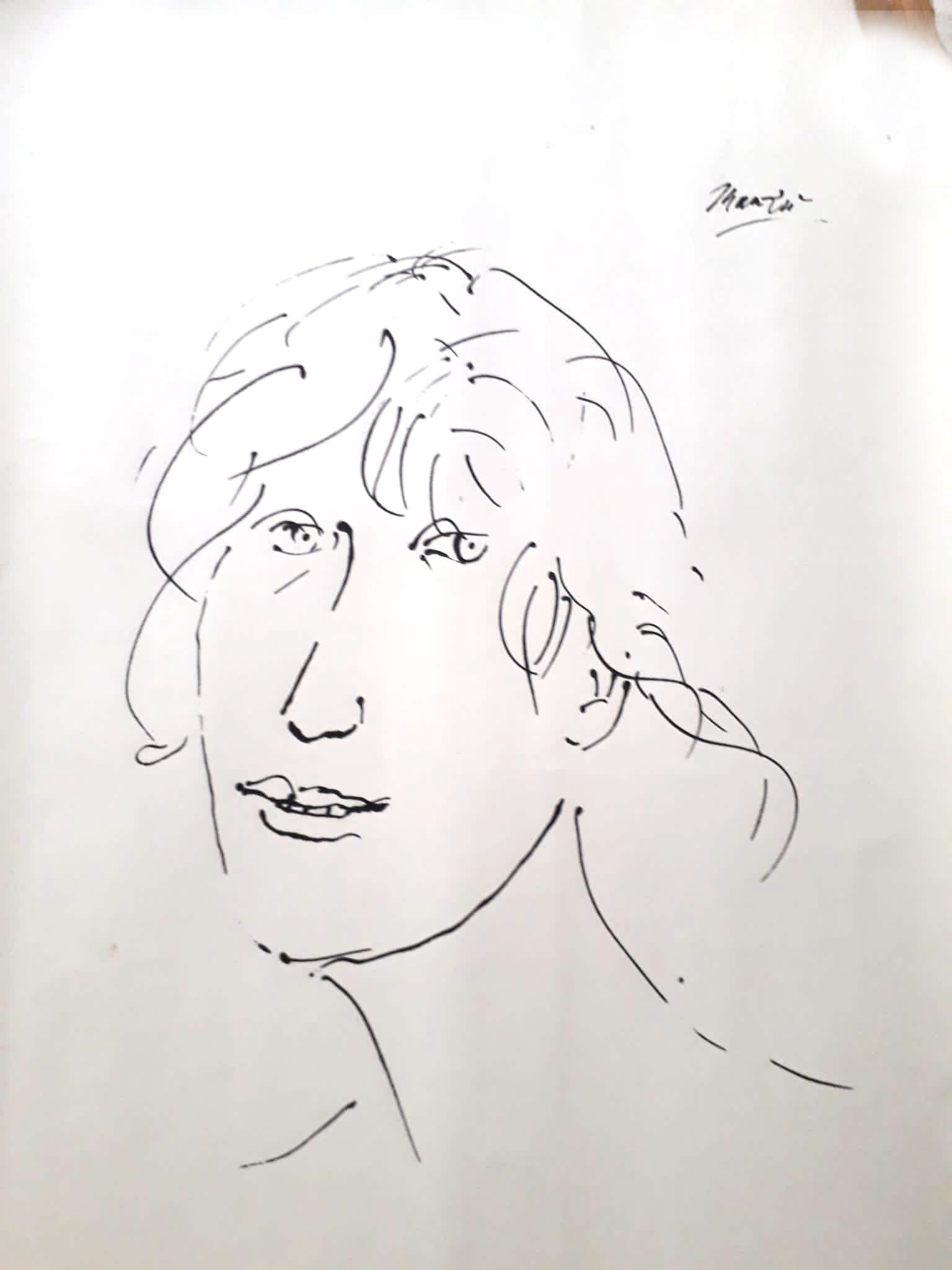 Giacomo Manzú - Cabeza de mujer