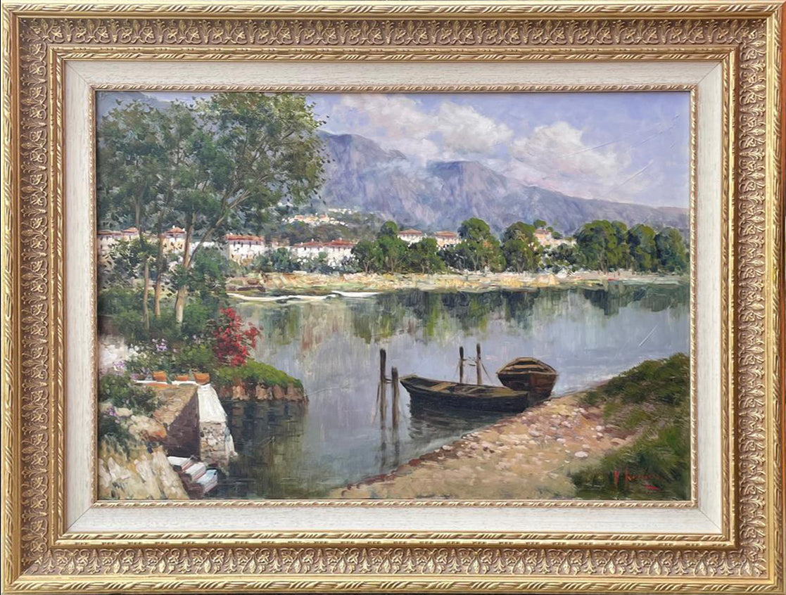 Antonio Sannino - En el lago