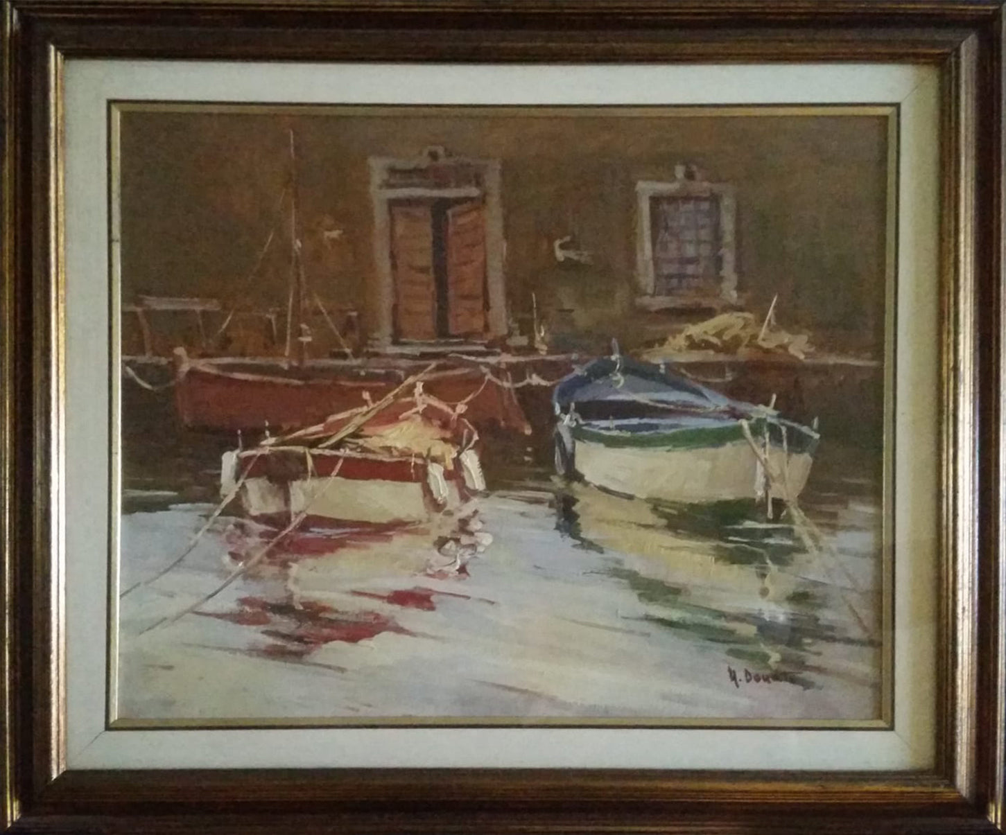 Ugo Donati - Boats at Rest