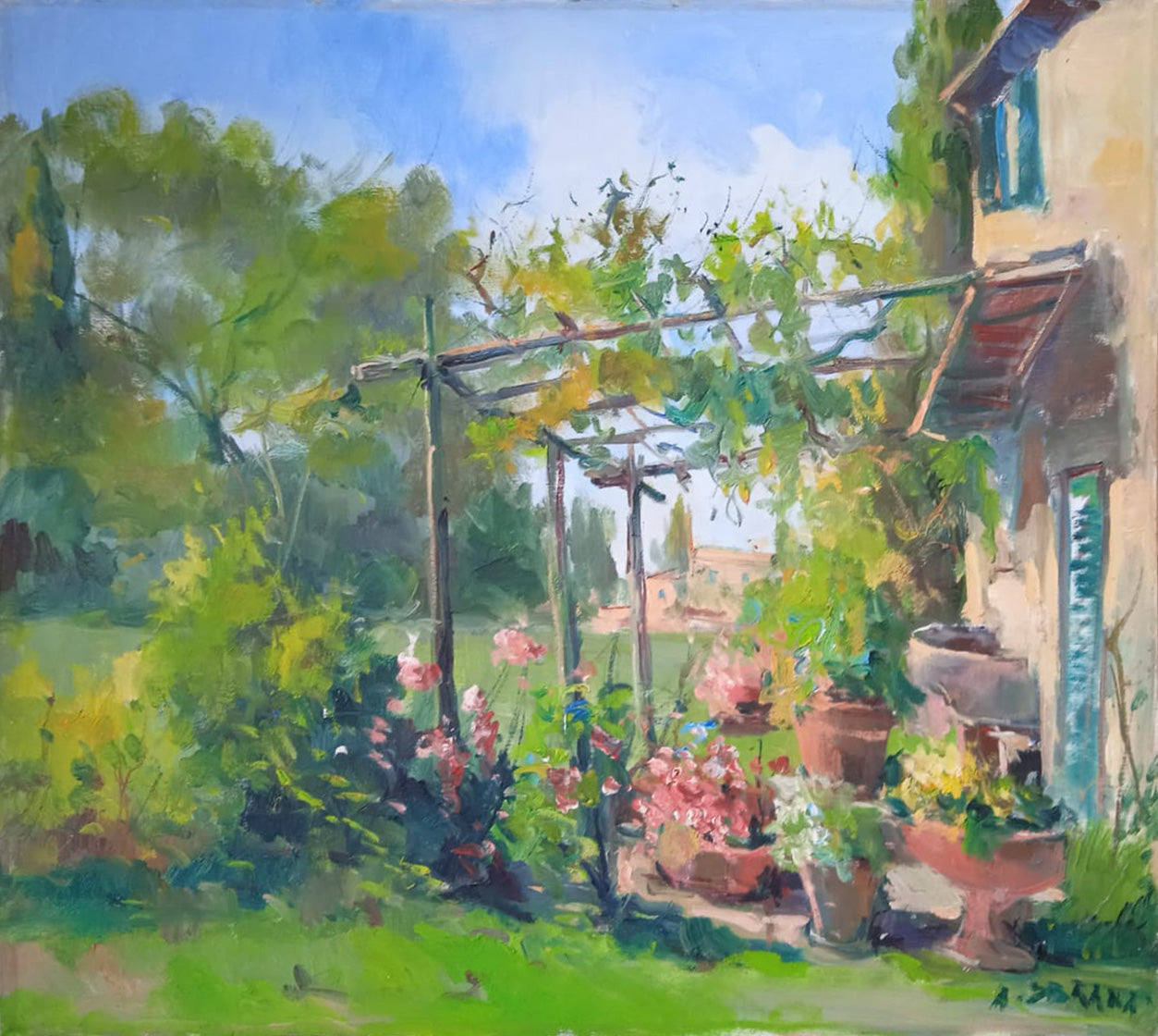 Alberto Sbrana - Under the Pergola