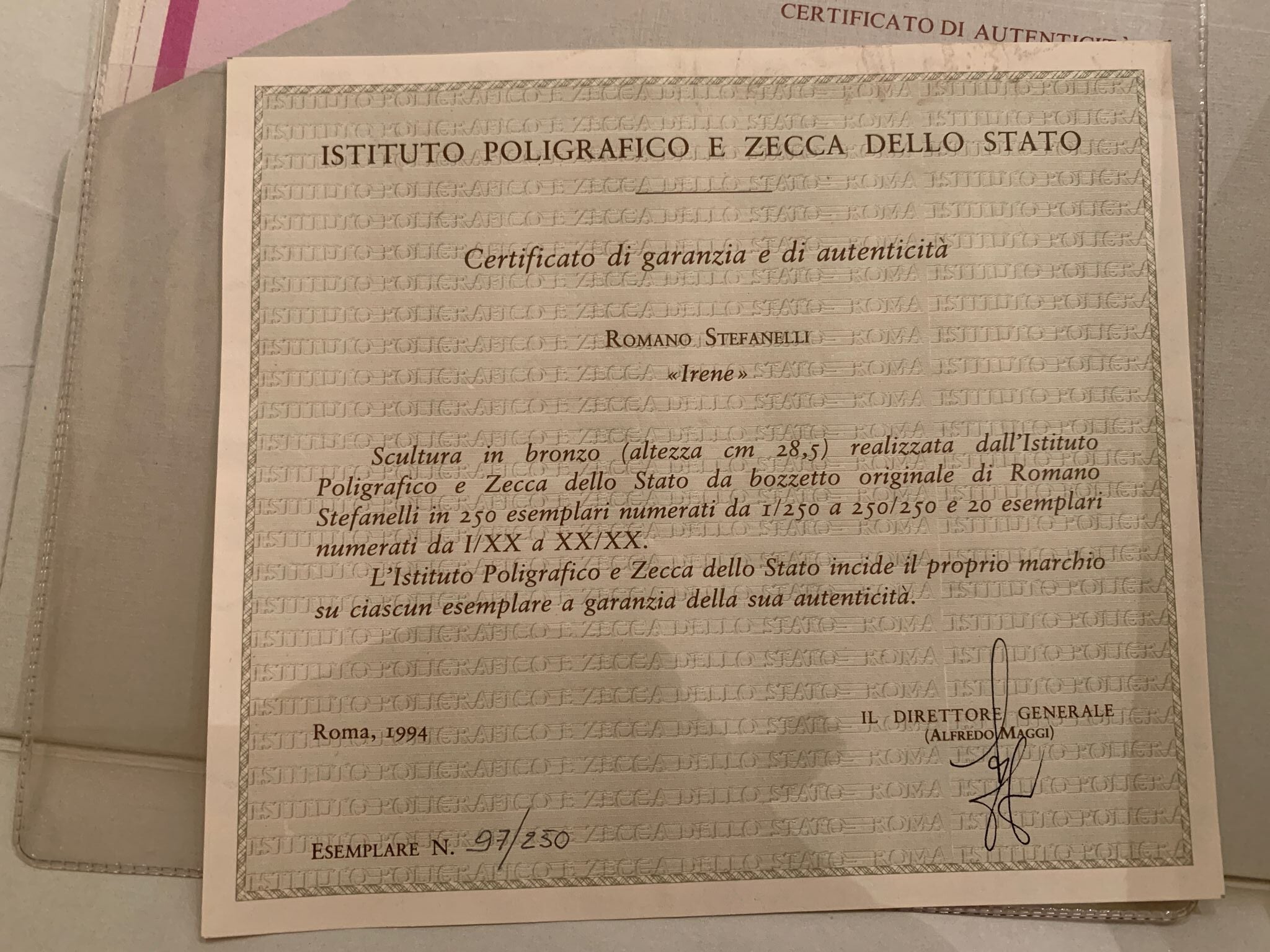 Romano Stefanelli - Irene