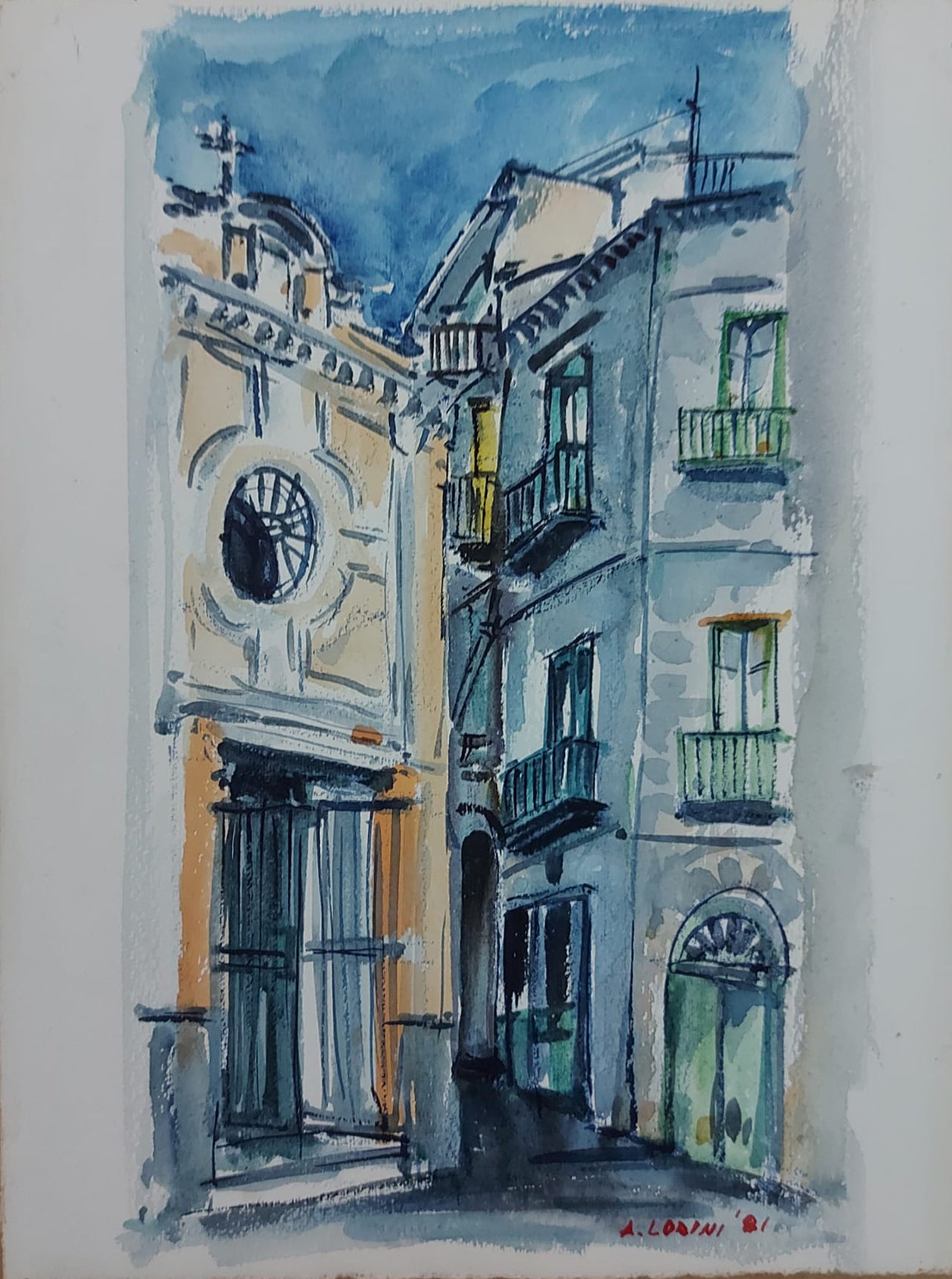 Alberto Lorini - Vista de Vico Equense