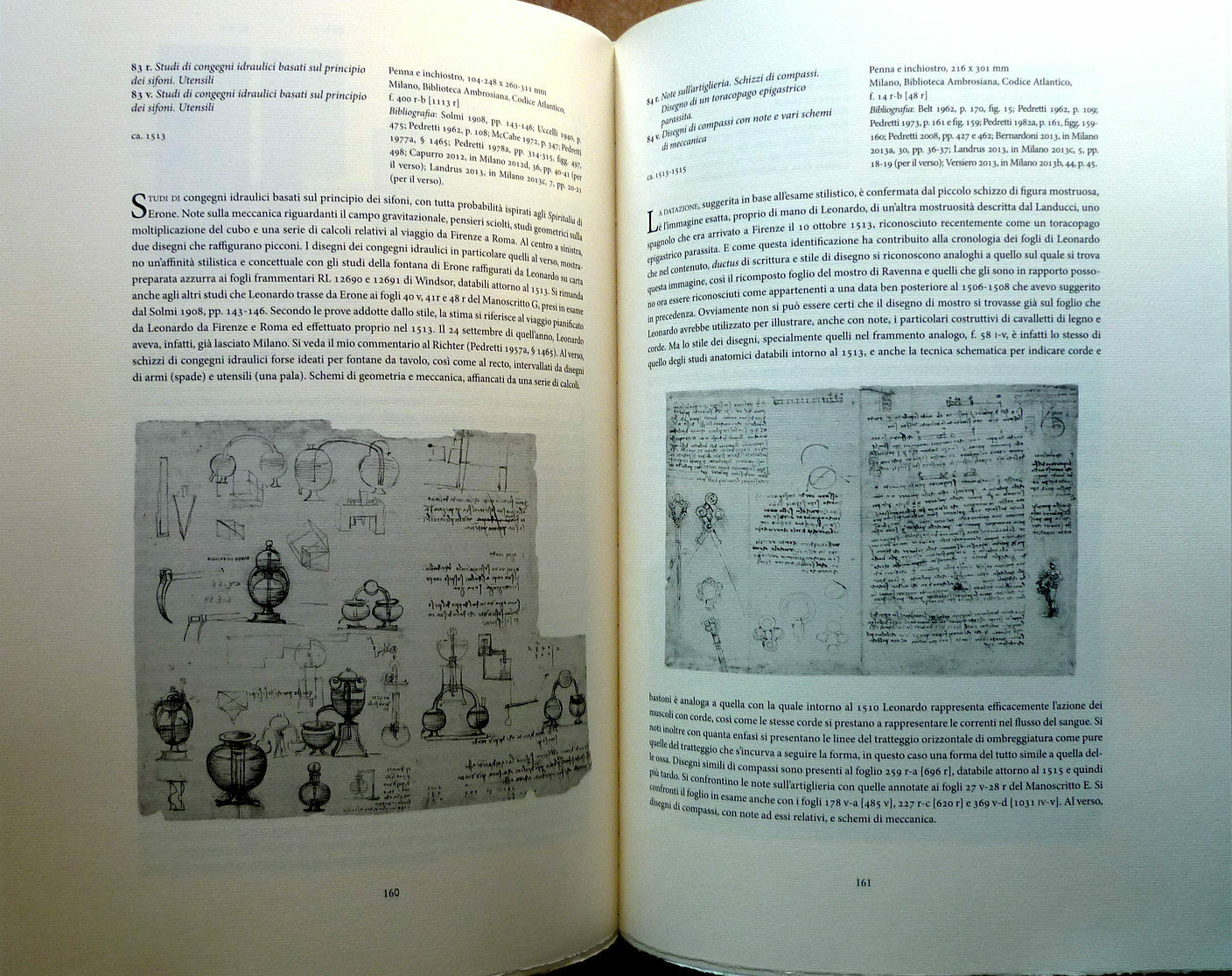 Giunti and Treccani Leonardo Da Vinci - The One Hundred Most Beautiful Drawings