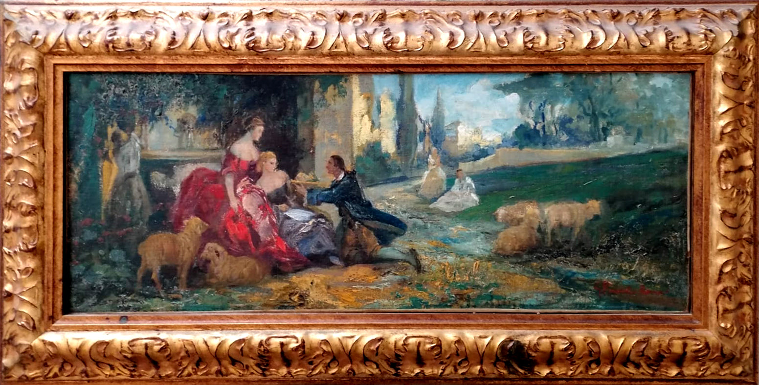 Giuseppe Rivaroli - Scena galante