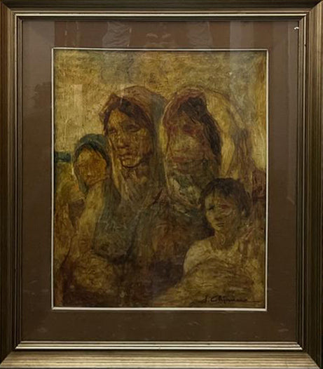 Domenico Chianese - Tre donne e un bambino