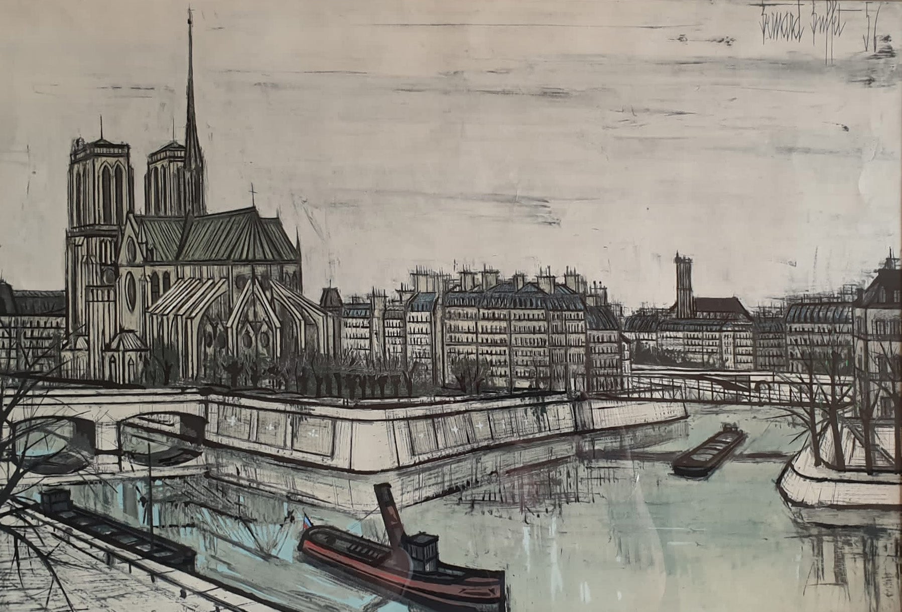 Bernard Buffet - Sin título