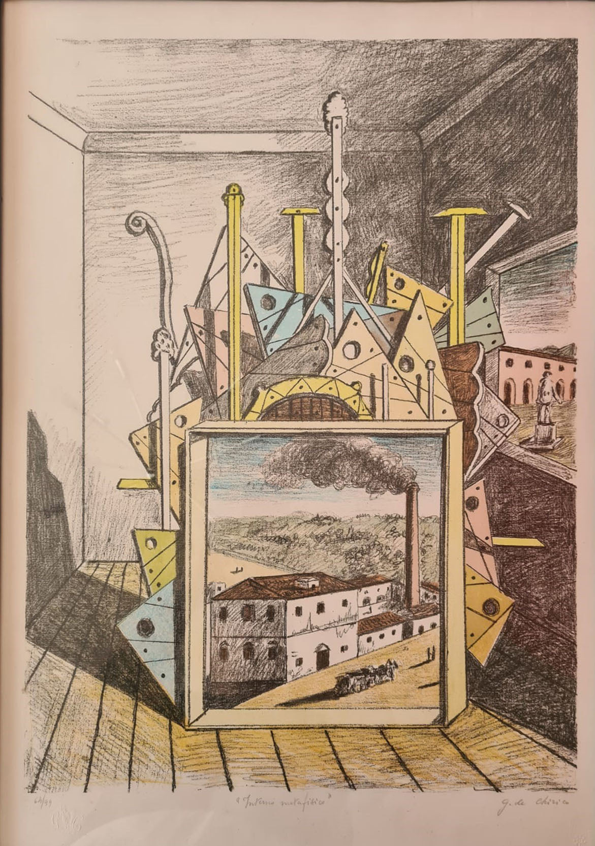 Giorgio De Chirico - Metaphysical Interior