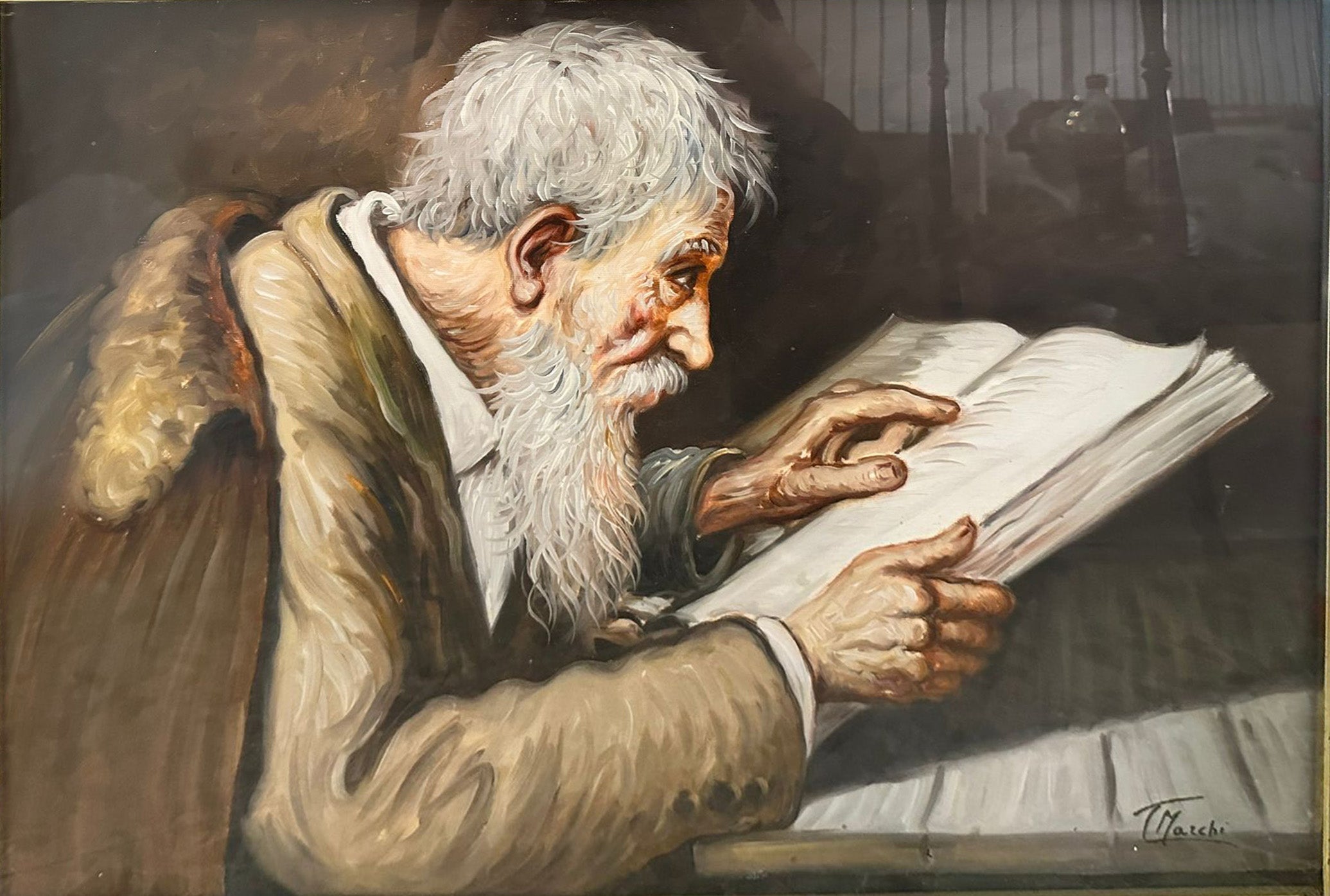 Tristano Marchi - Uomo che legge