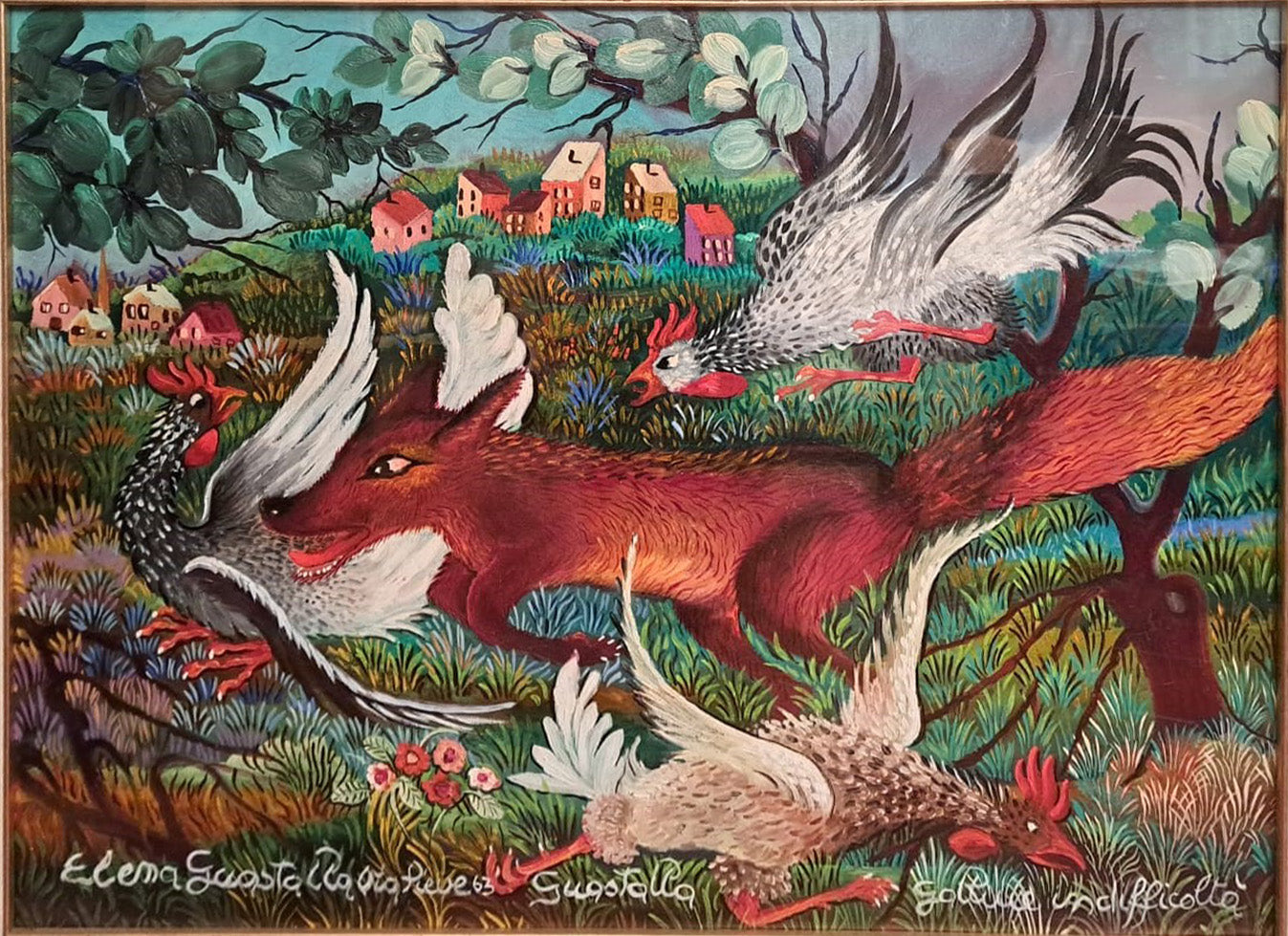Elena Guastalla - Galline in difficoltà