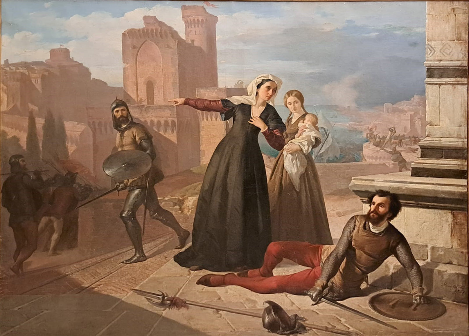 Antonio Puccinelli - Episode of the Siege of Ancona