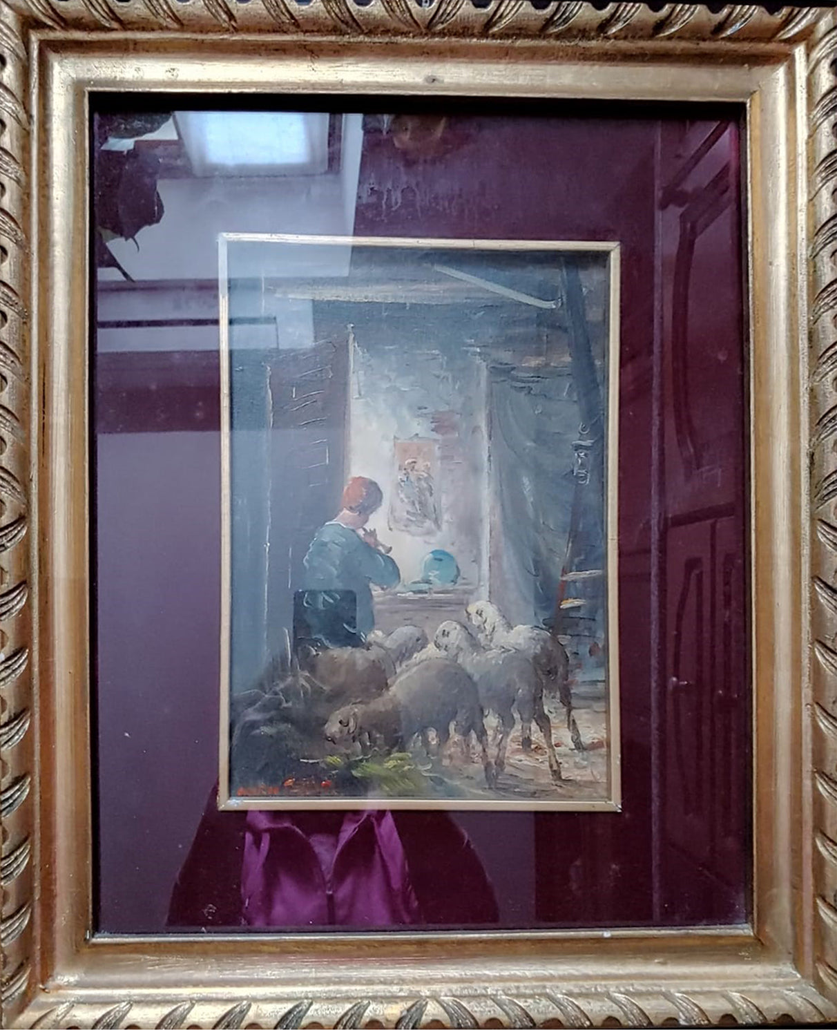 Mario Fattori - Interno rustico