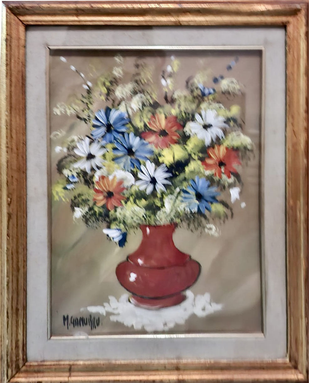 Marcello Gamurro - Untitled (Red Flower Vase)