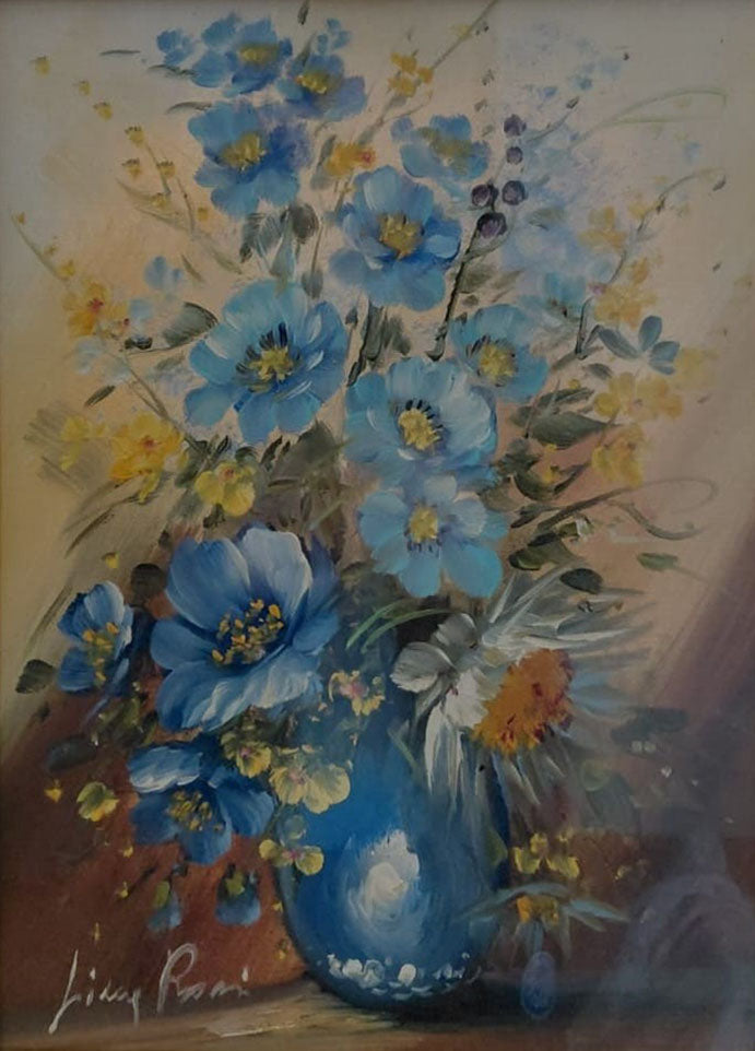 Lina Rossi Borlacchi - Mixed Country Flowers