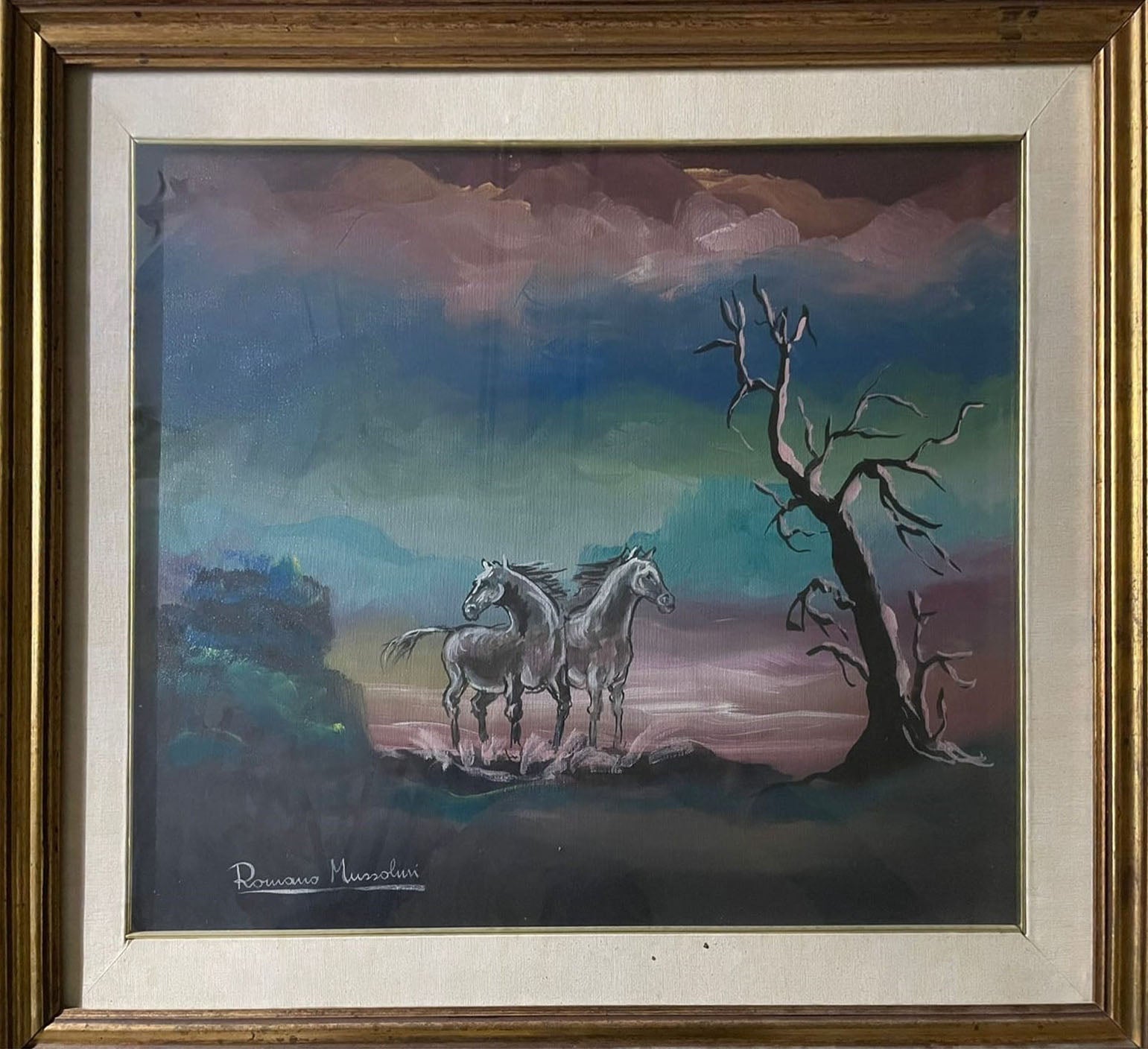 Romano Mussolini - Untitled (Horses)