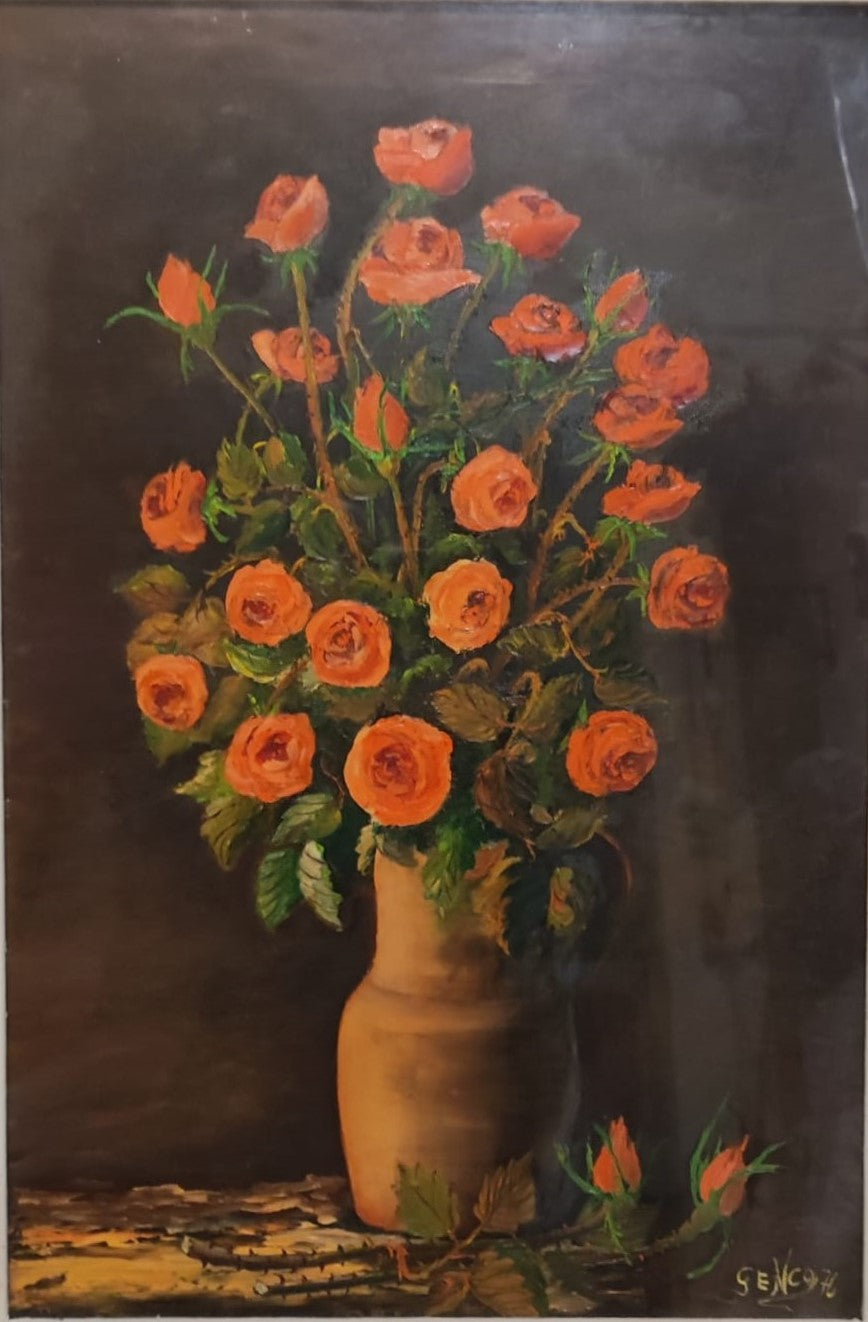 Giuseppe Genco - Sin título (Jarrón de flores)