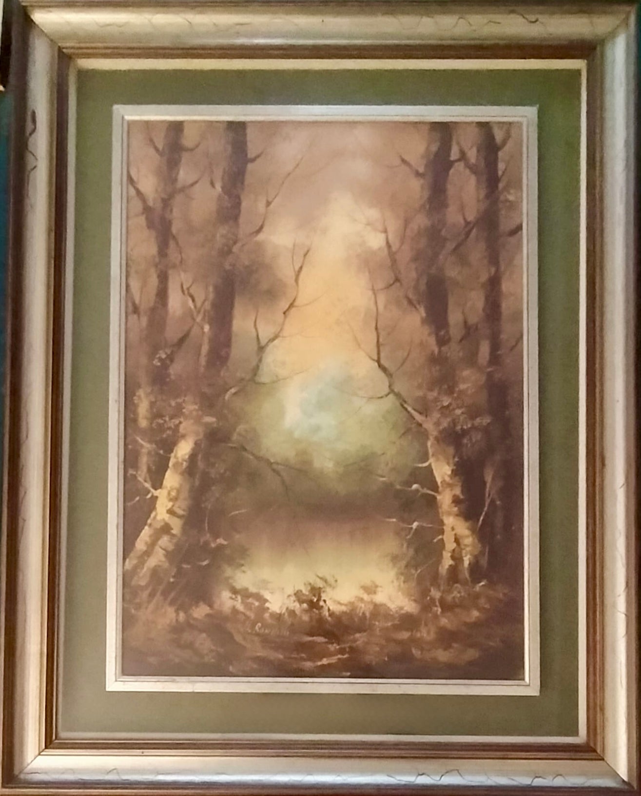 N. Rondelli - Paesaggio boschivo