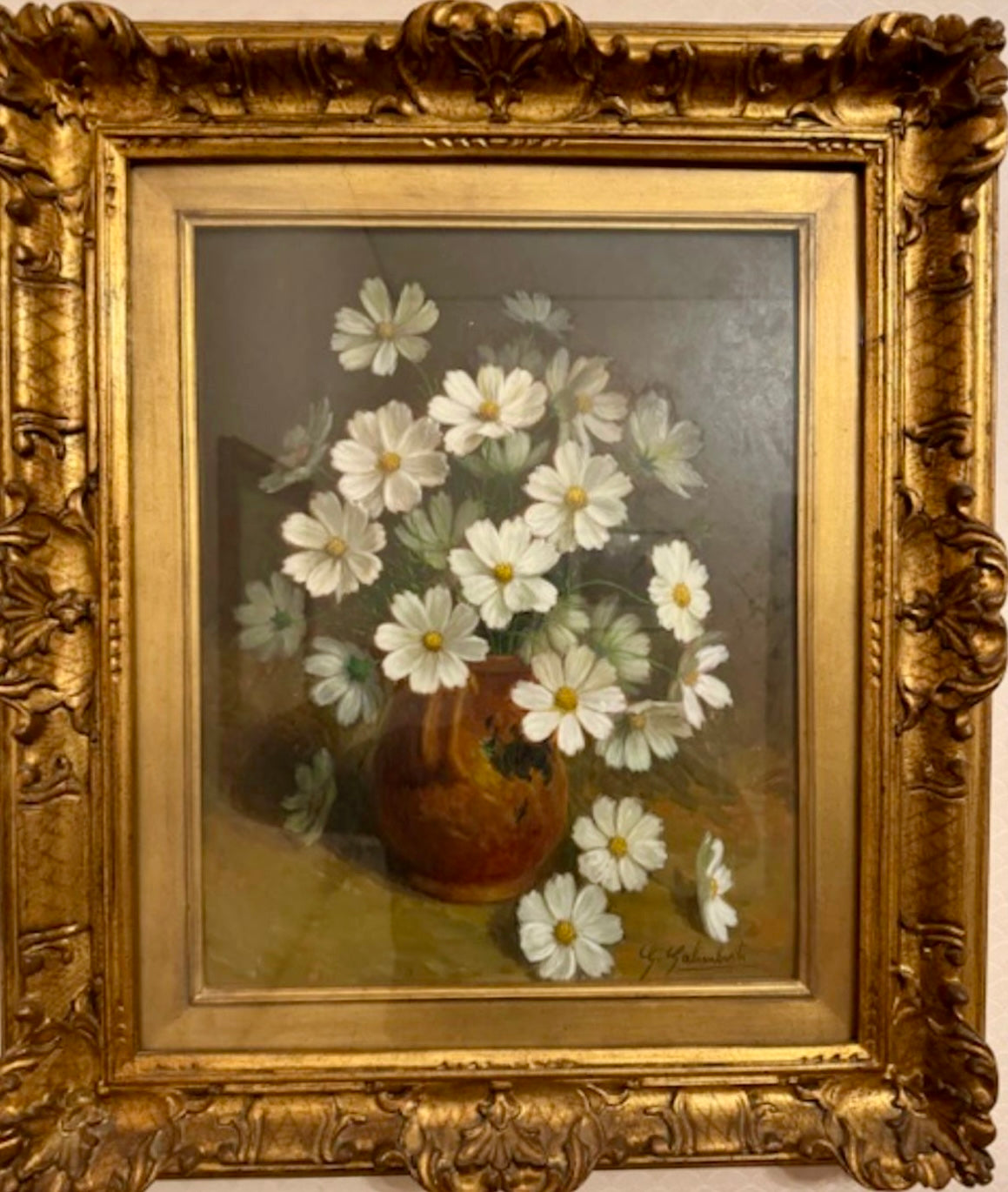 Vaso di fiori – Olio su tela – Giuseppe Galimberti
