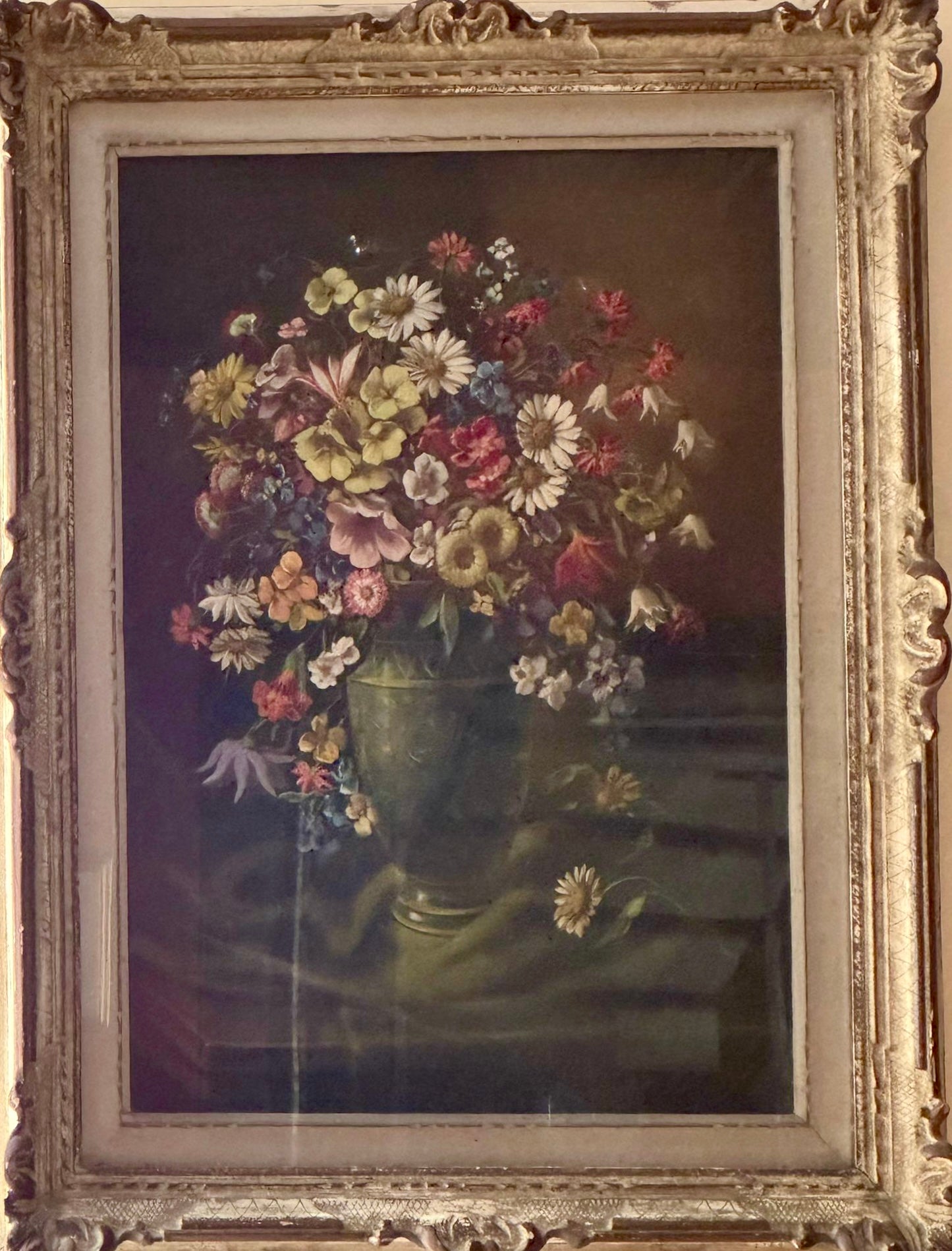 Vaso di fiori – Olio su tela – Zelio