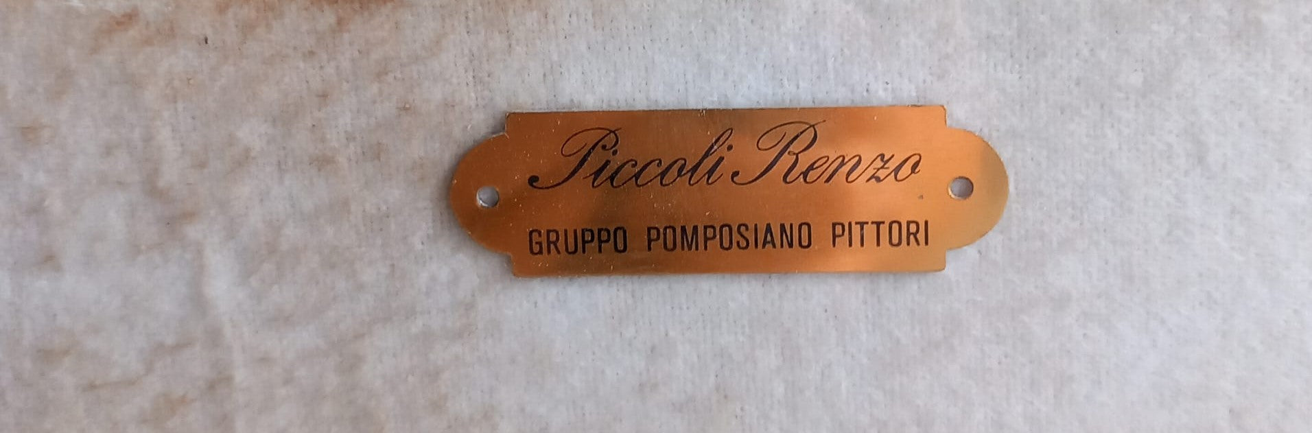IN PIAZZA - RENZO PICCOLI