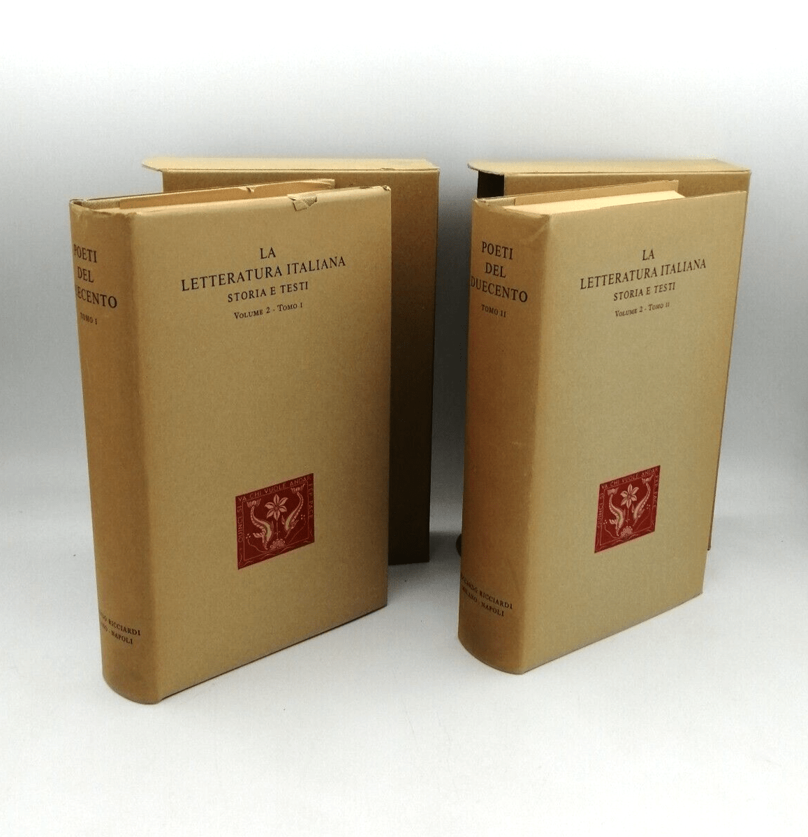 Literatura italiana - Editorial Riccardo Ricciardi