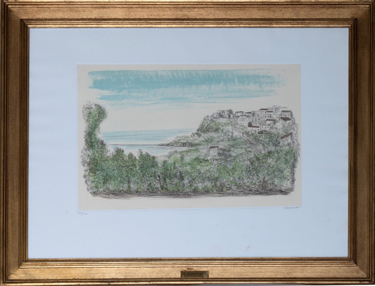 Domenico Purificato - Paisaje de Sperlonga