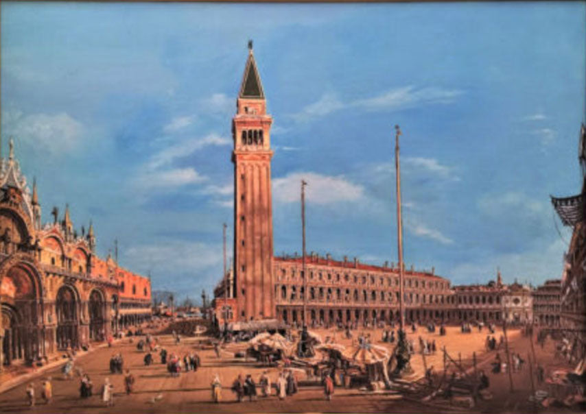 Barbarisi (copia de Canaletto) - Venecia, Piazza San Marco