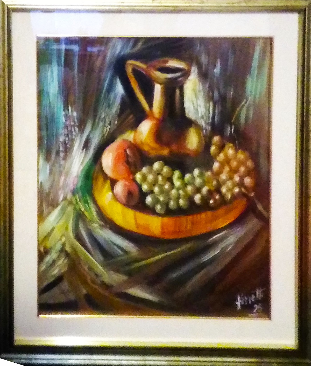 Ferretti - Jarrón y fruta
