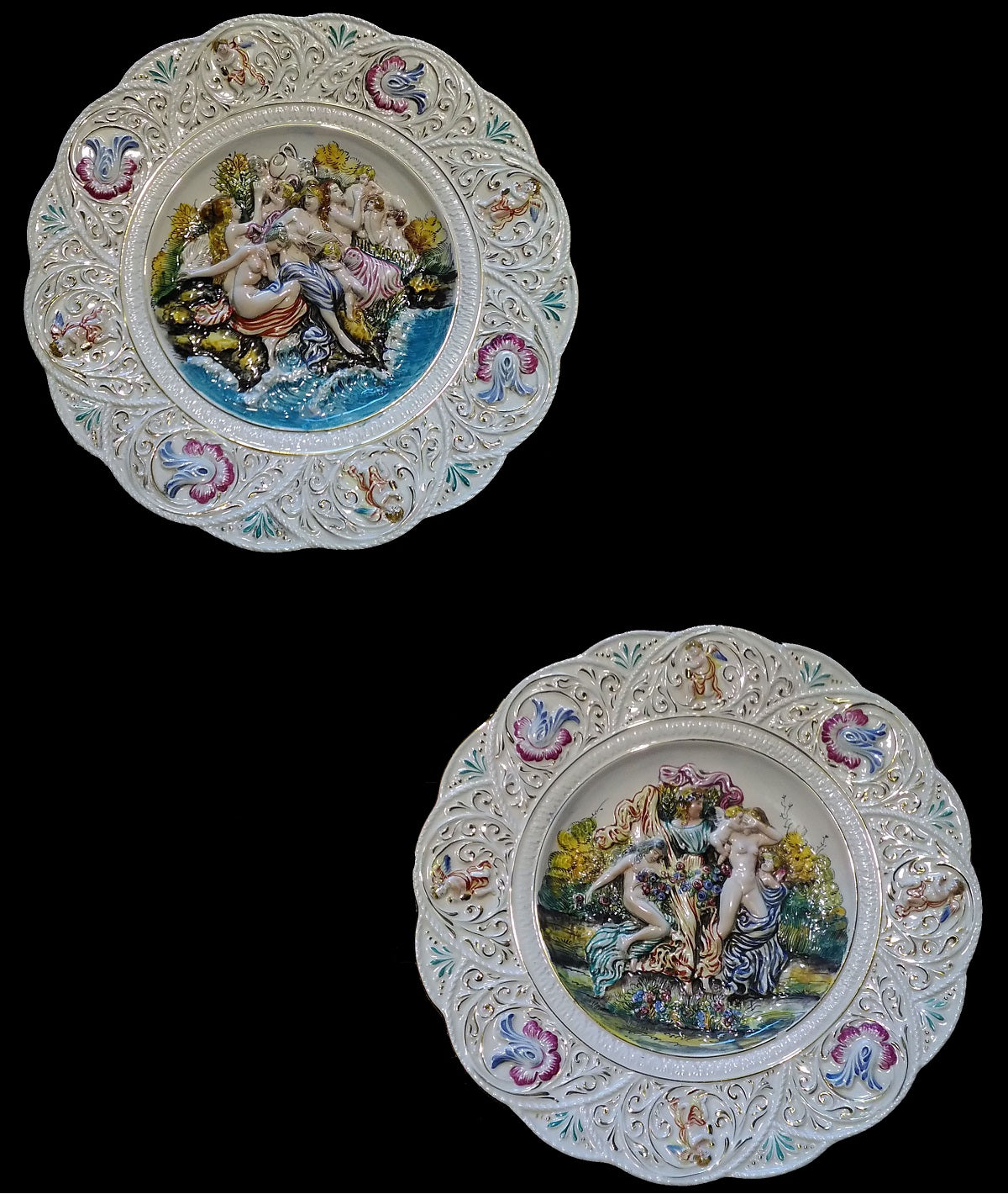 Benvenuto Cellini - Maioliche di Capodimonte 4 stagioni