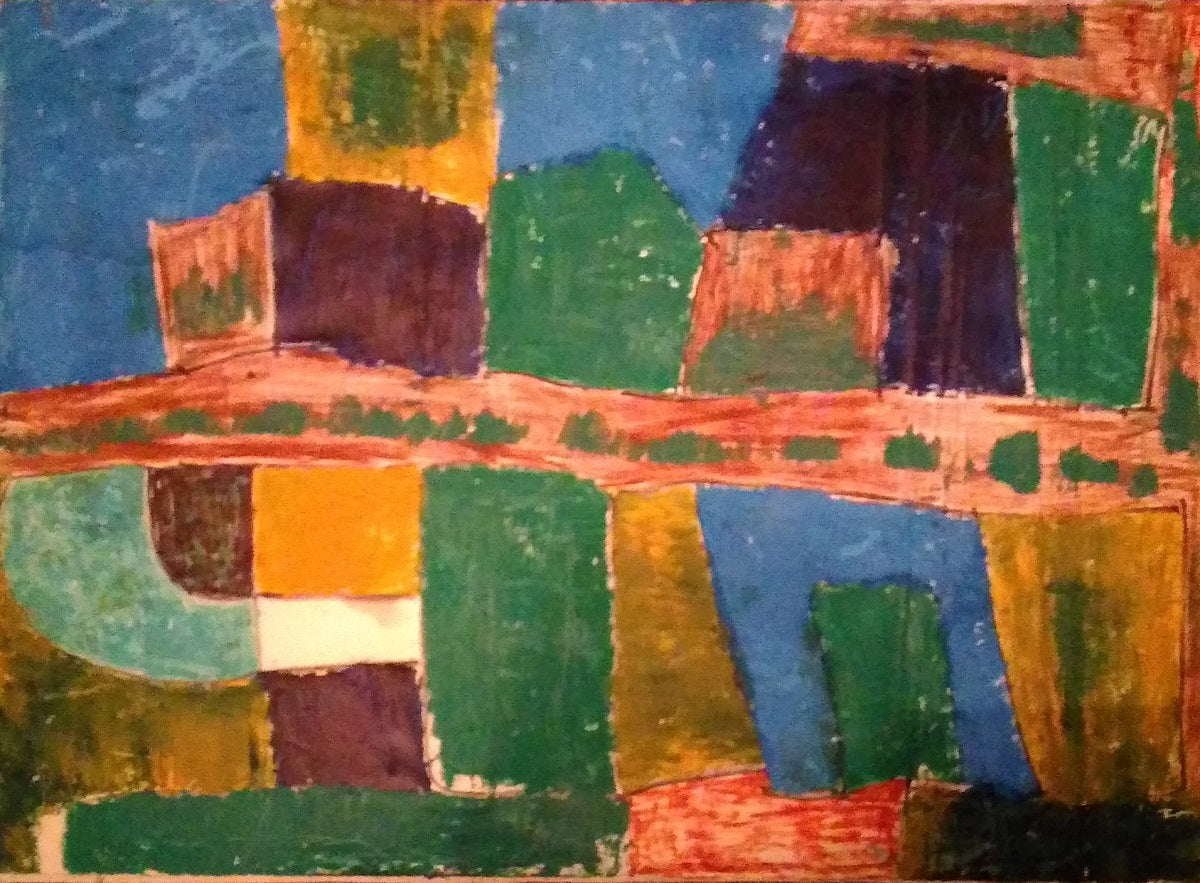 Antonio Corpora - Paisaje mediterráneo