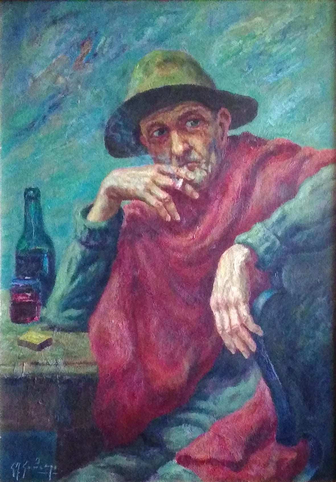 Francesco Gonzaga - The Smoker in the Red Cloak
