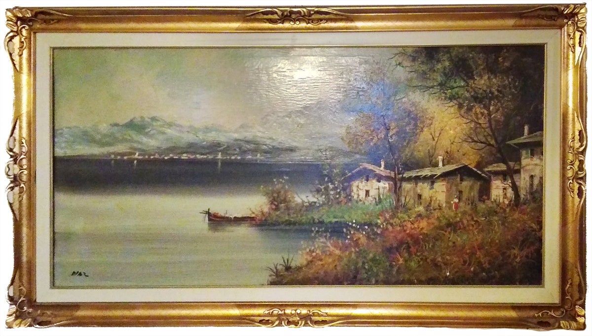 Olano Iniacio Diaz - Landscape on the Lake
