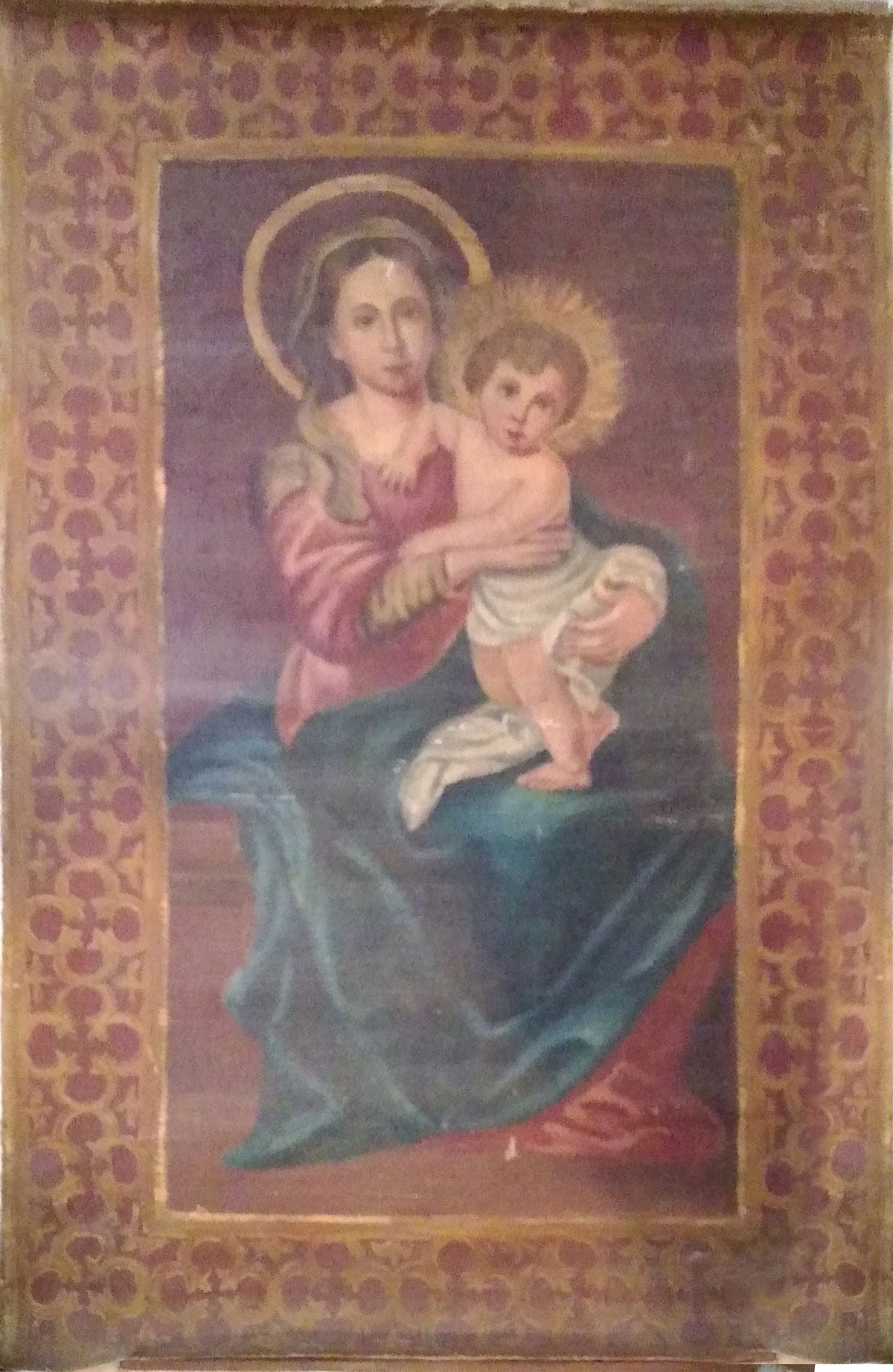 Artista desconocido - Virgen con el Niño