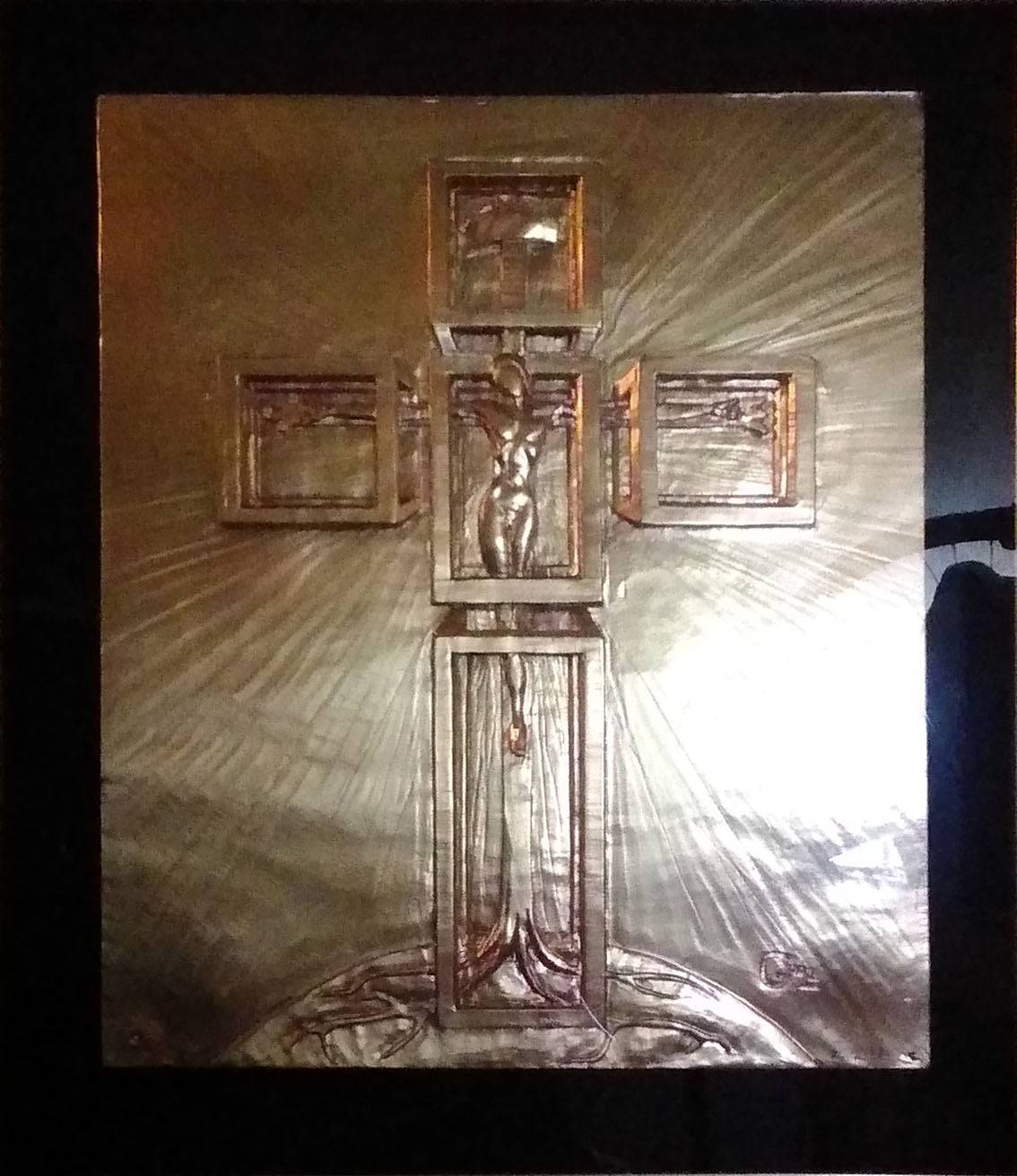 Salvador Dalí - Nueva Crucifixión